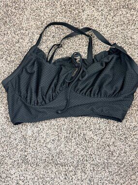 Plus Size Swim Halter Top sz XL